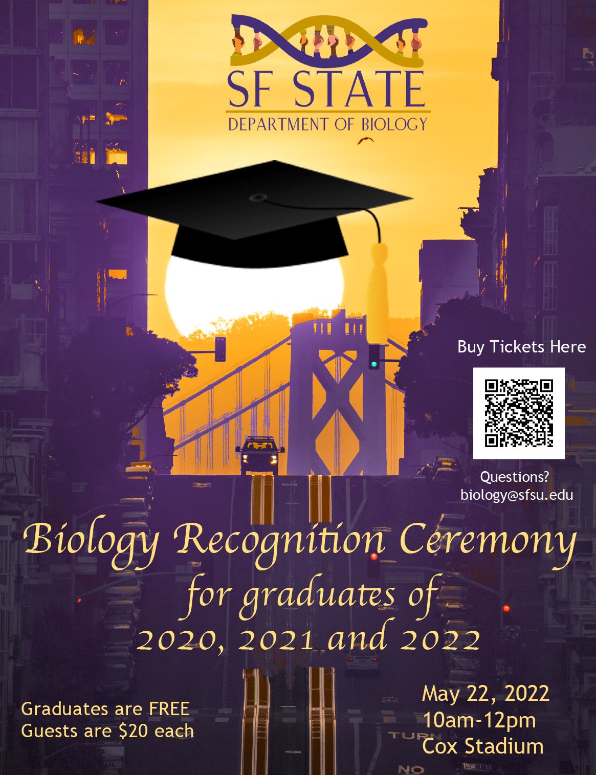 Biology Graduation ceramony Springn 2022